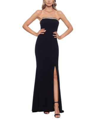 Xscape Strapless Bubble Dress