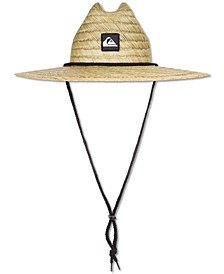Little Boys Pier Side Straw Lifeguard Hat