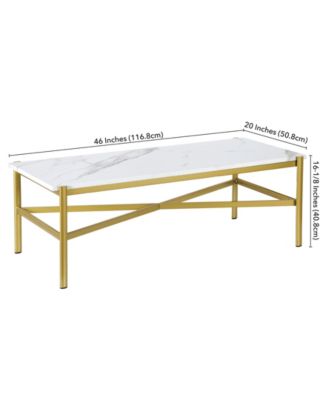 Braxton Coffee Table, 46" x 20"