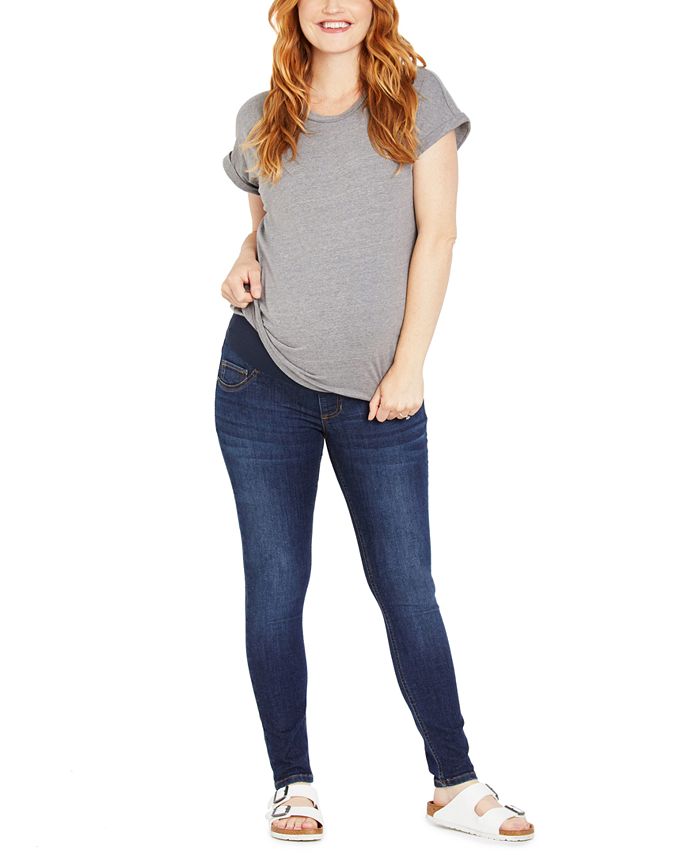 Motherhood Maternity The Forever Flexible Skinny Maternity Jeans - Macy's