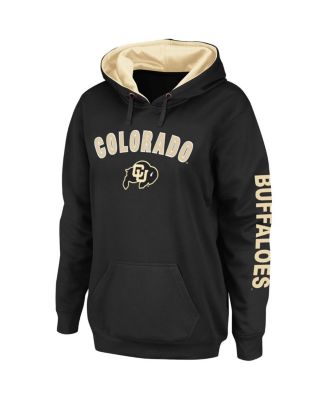 Women's Black Colorado Buffaloes Loud and Proud Pullover Hoodie