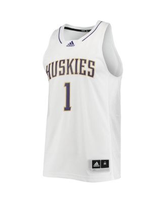 Men's 1 Washington Huskies Swingman Basketball Jersey