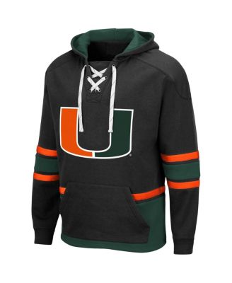 Men's Miami Hurricanes Lace Up 3.0 Pullover Hoodie