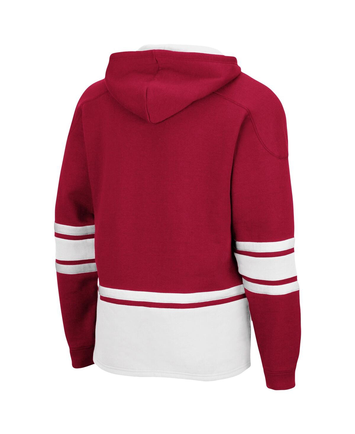 Shop Colosseum Men's Crimson Indiana Hoosiers Lace Up 3.0 Pullover Hoodie