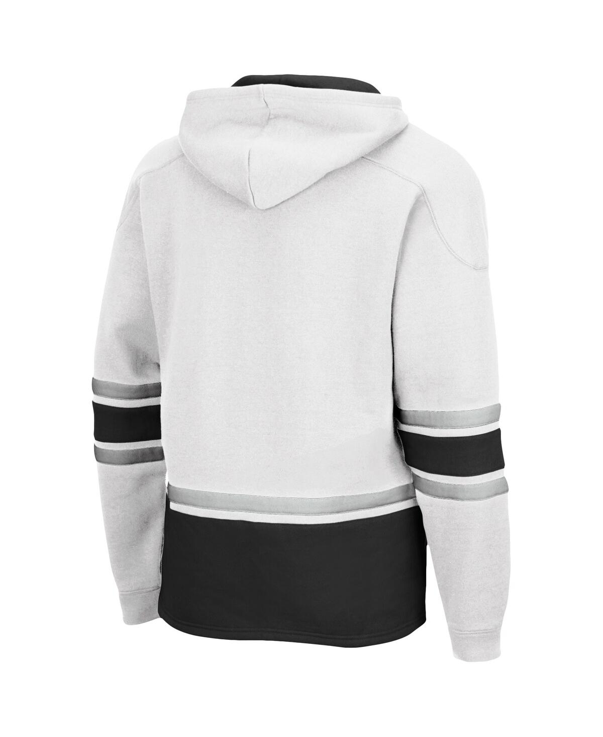 Shop Colosseum Men's White Providence Friars Lace Up 3.0 Pullover Hoodie