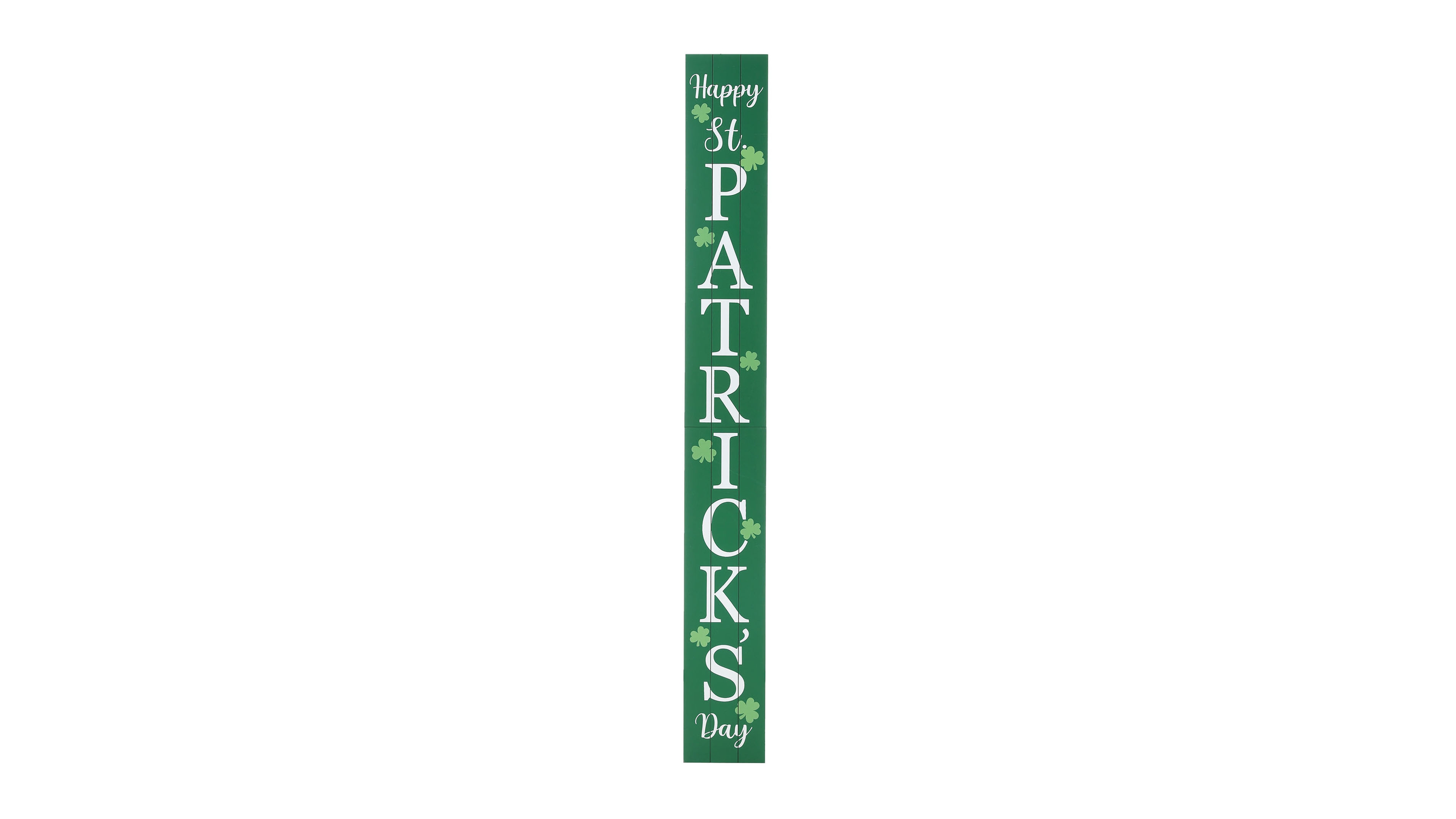 Glitzhome 60" Wooden St. Patrick's Porch Sign