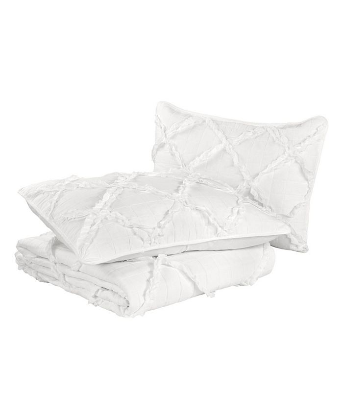 Laura Ashley Maisy Quilt Set, Full/Queen & Reviews Home Macy's