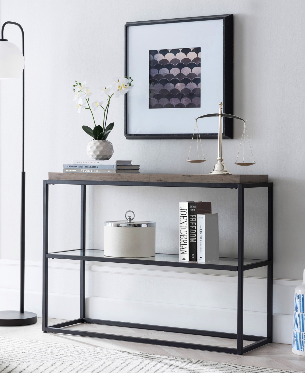 Hector Accent Table, 42" x 14"