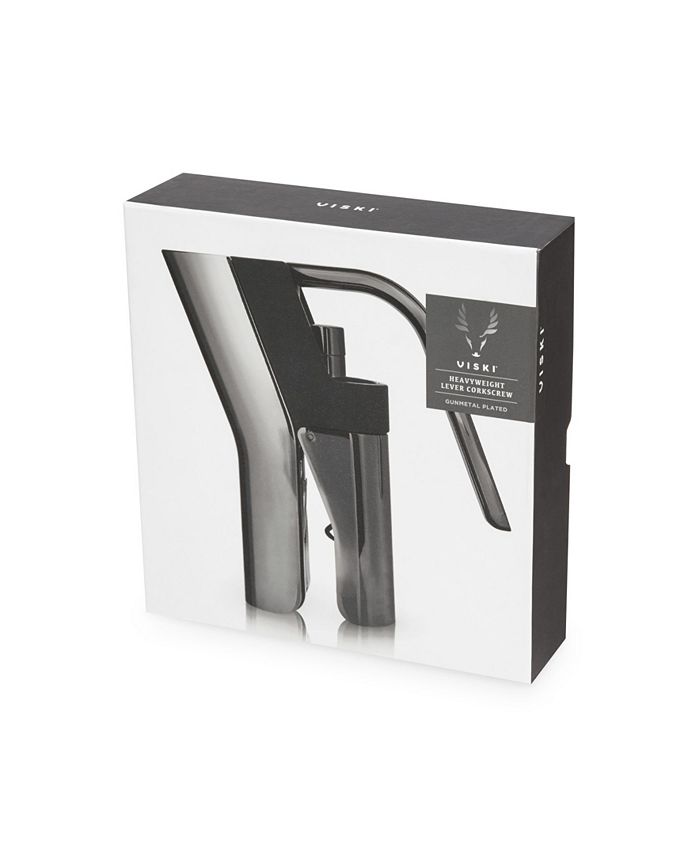 Viski Gunmetal Heavyweight Lever Corkscrew Macy's