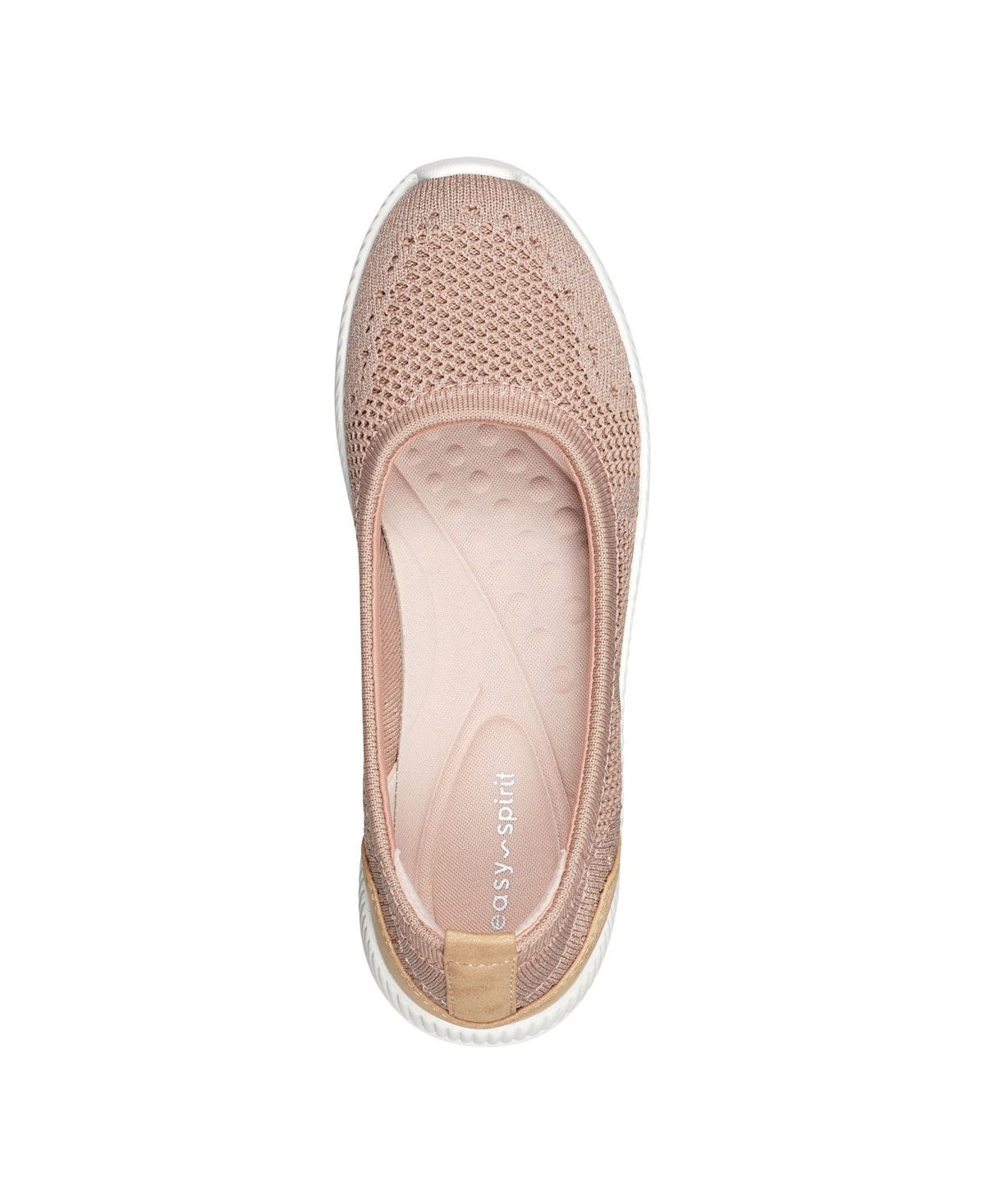 Shop Easy Spirit Women's Glitz Slip-on Walking Shoe In Dusty Pink