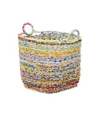 Eclectic Storage Basket, 23" x 18"