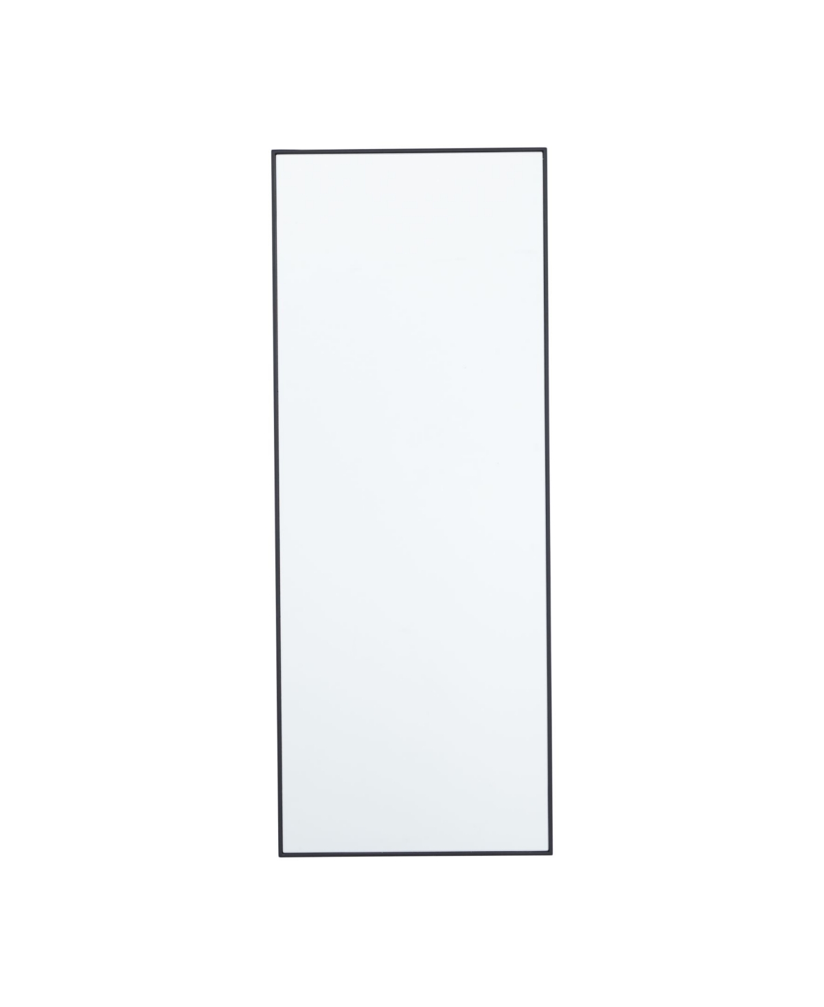 Contemporary Wood Wall Mirror, 40" x 24" - Gold-Tone  x