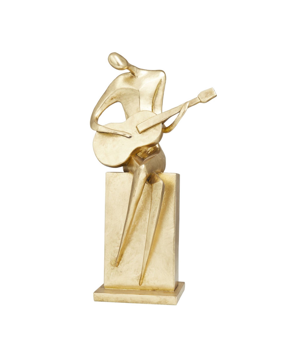 Rosemary Lane Contemporary Sculpture, 17" X 9" In Gold-tone