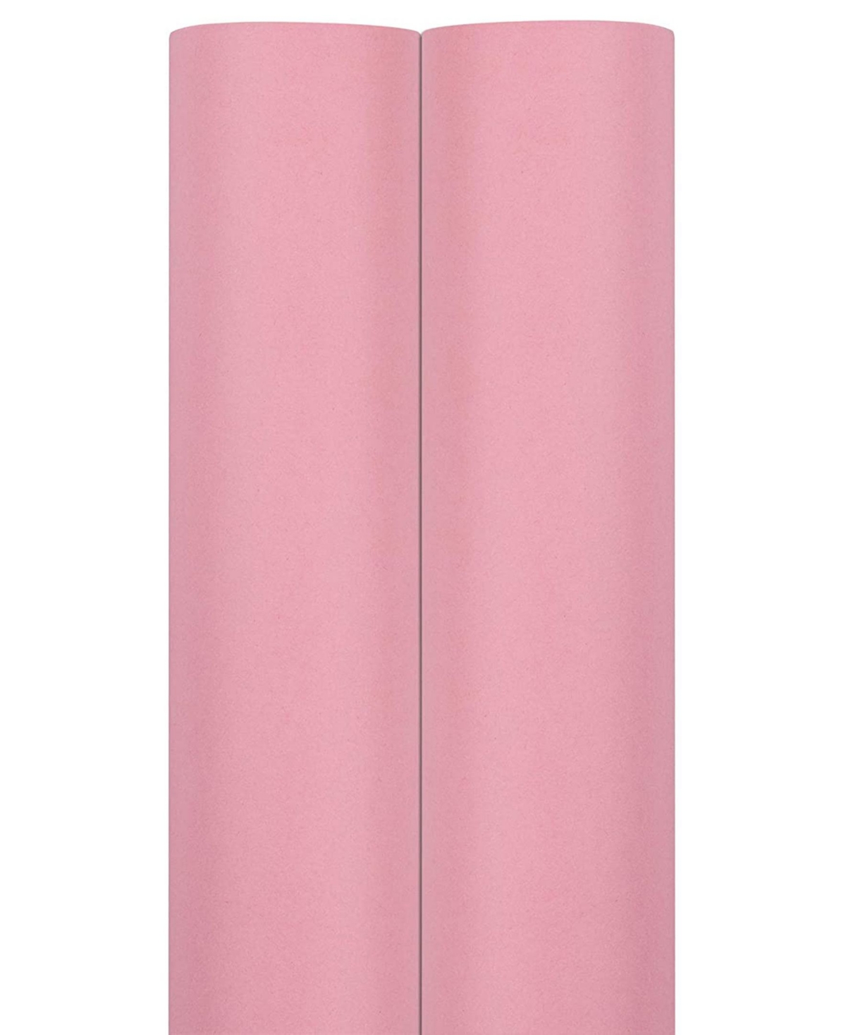 Jam Paper Gift Wrap 50 Square Feet Matte Wrapping Paper Rolls, Pack of 2