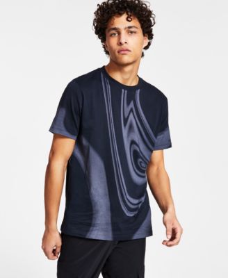 HUGO - Men's Dlitch Abstract Graphic T-Shirt