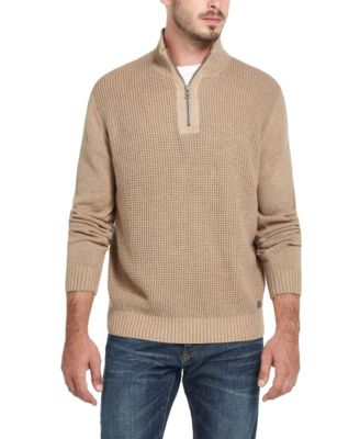 waffle quarter zip