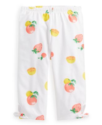 First Impressions - Baby Girls Fruit Fun Capri Pants