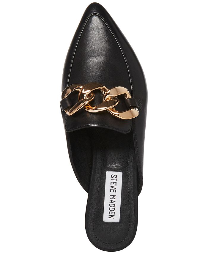 Steve Madden Women's Festivity Chained Mules & Reviews Mules & Slides Shoes Macy's