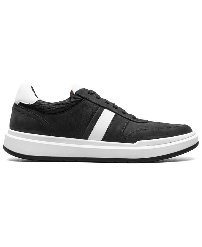 Tênis Stacy Adams Currier Masculino - Cabedal Camurça Com Sola Borracha - Vermelho