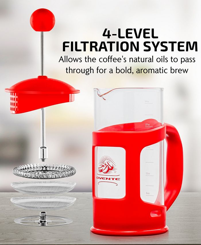 OVENTE French Press 12 oz Coffee Tea Maker & Reviews Coffee Makers