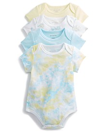 Baby Girls 4-Pk. Bodysuits, Created for Macy's 