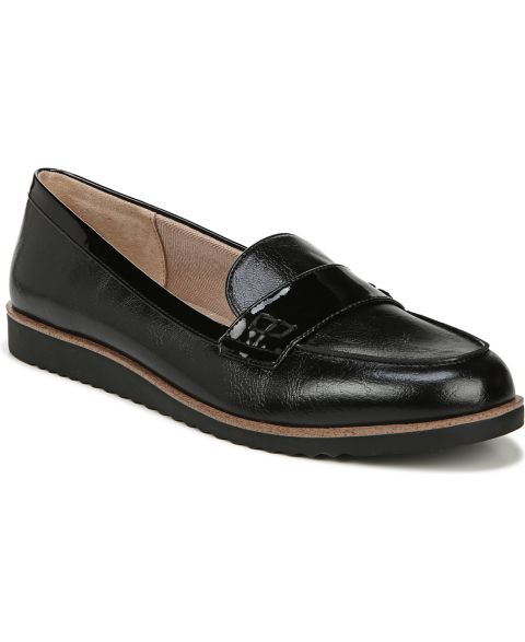 Женские туфли LifeStride Zee Slip On Penny, цвет: Чёрная искусственная кожа / Искусственный лаковый