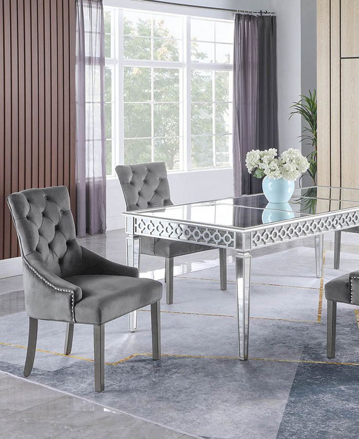 Best Master Furniture Sophie Upholstered Dining Chairs, Set of 2 Macy's