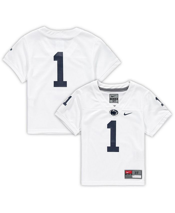 Nike Toddler Boys Number 1 White Penn State Nittany Lions Untouchable  Football Jersey - Macy's