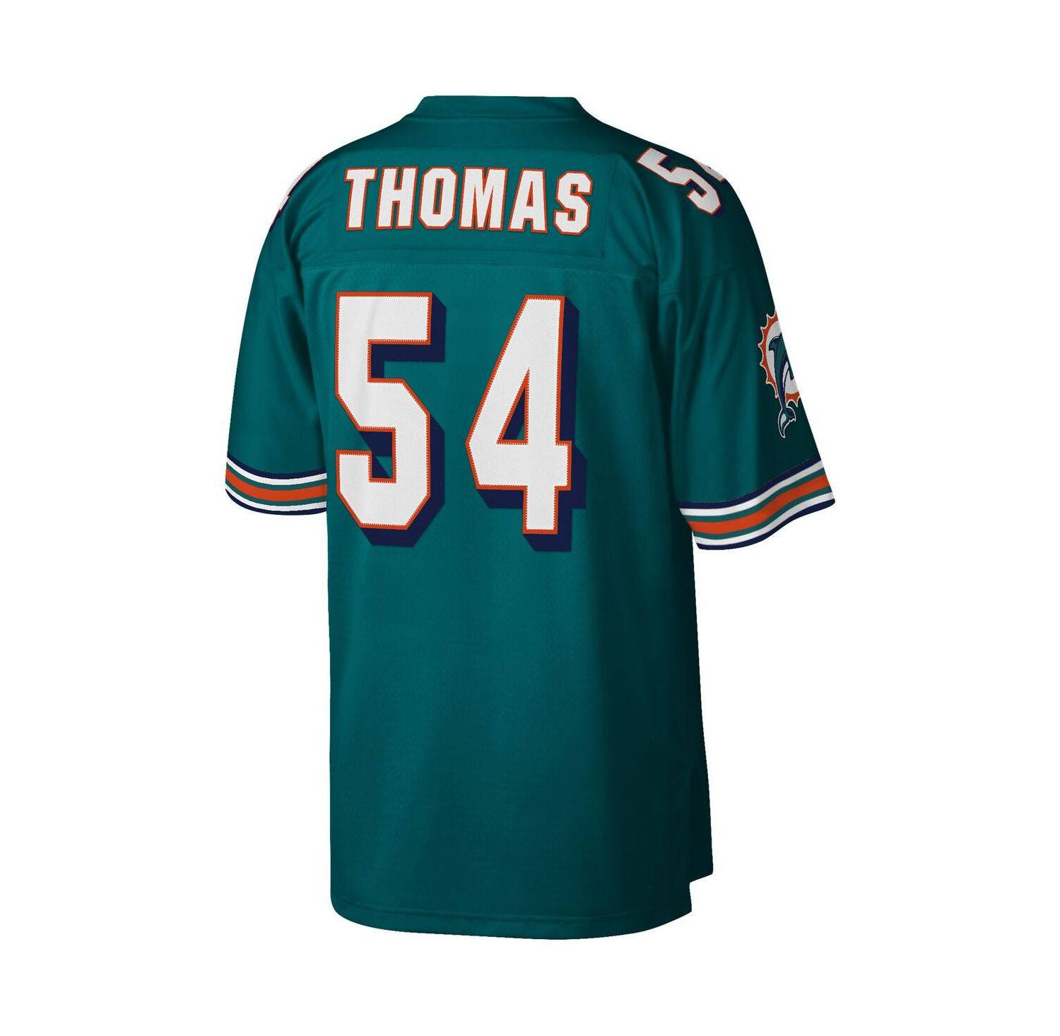 Men's Zach Thomas Aqua Miami Dolphins Legacy Replica Jersey
