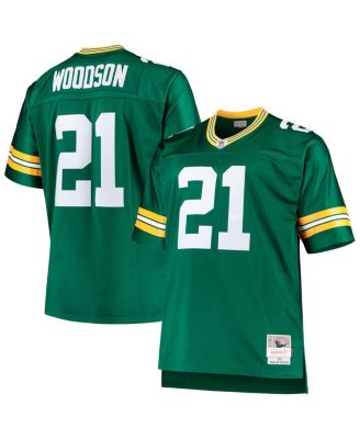 Men s Charles Woodson Green Green Bay Packers Big and Tall 2010 Retired Player Replica Jersey Macy s