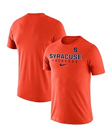 Men's Orange Syracuse Orange Lacrosse Legend 2.0 Performance T-shirt
