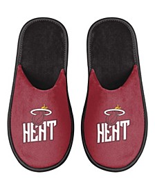Men's Miami Heat Scuff Slide Slippers