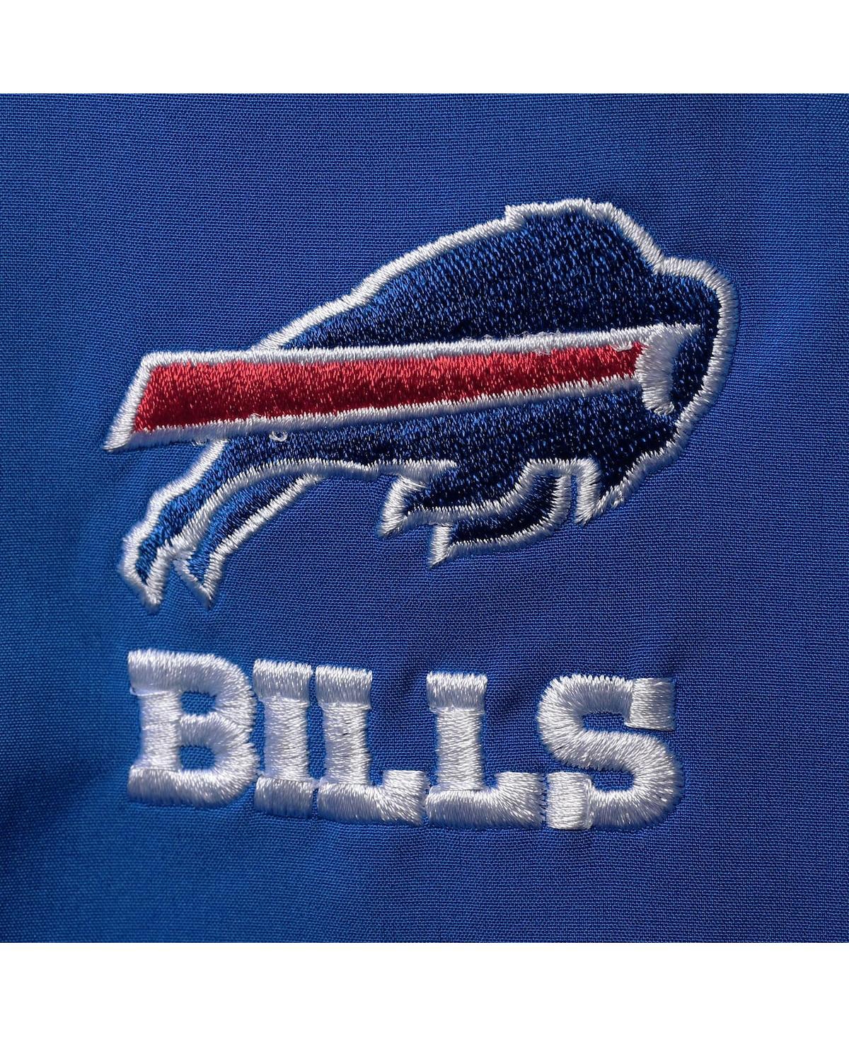 DUNBROOKE MEN'S ROYAL, GRAY BUFFALO BILLS ALPHA FULL-ZIP JACKET 