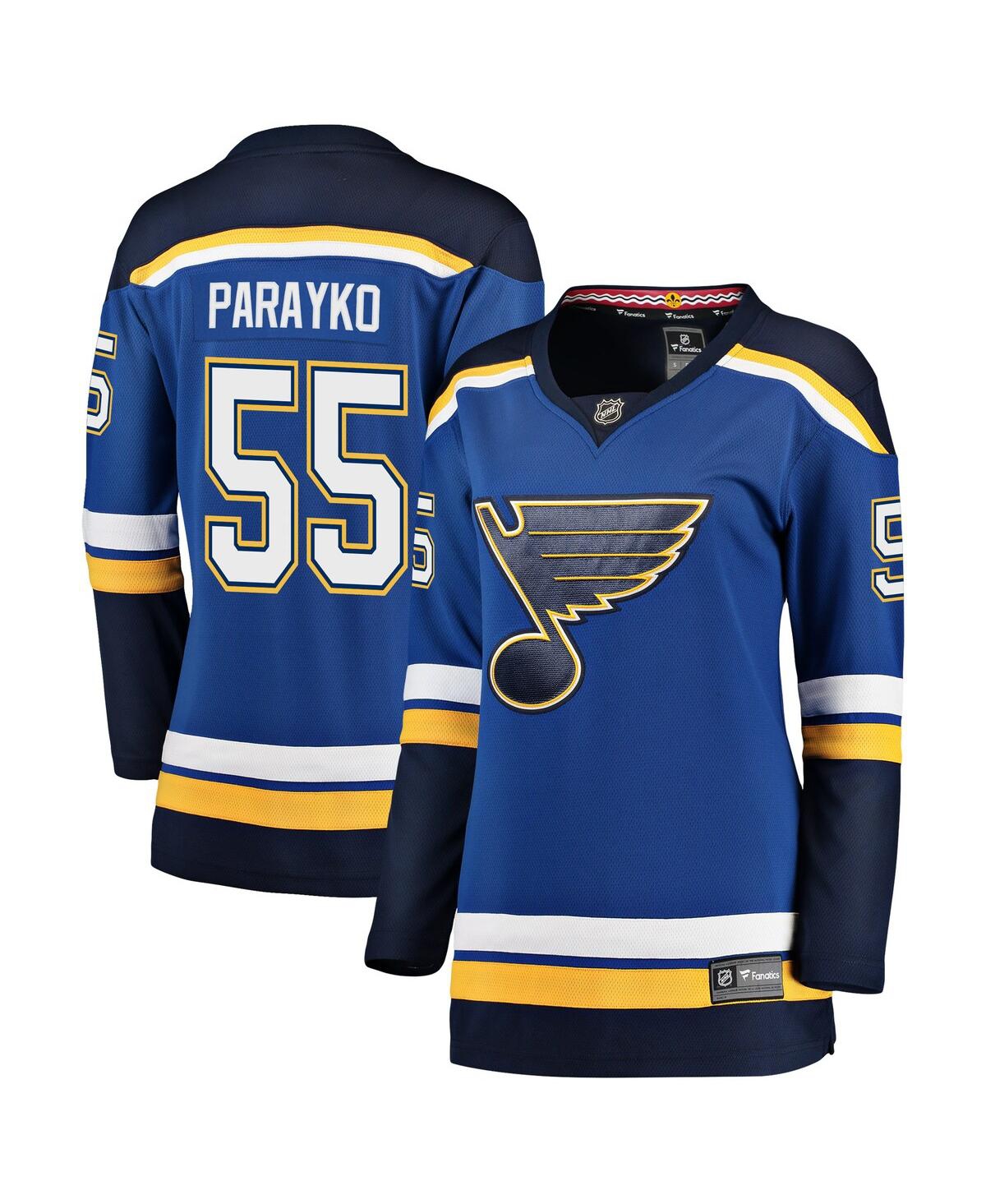 Women's Colton ParaykoSt. Louis Blues Home Premier Breakaway Player Jersey - Blue