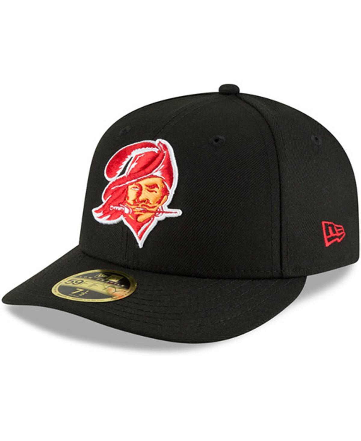 Men'sTampa Bay Buccaneers Omaha Throwback Low Profile 59FIFTY Fitted Hat - Black