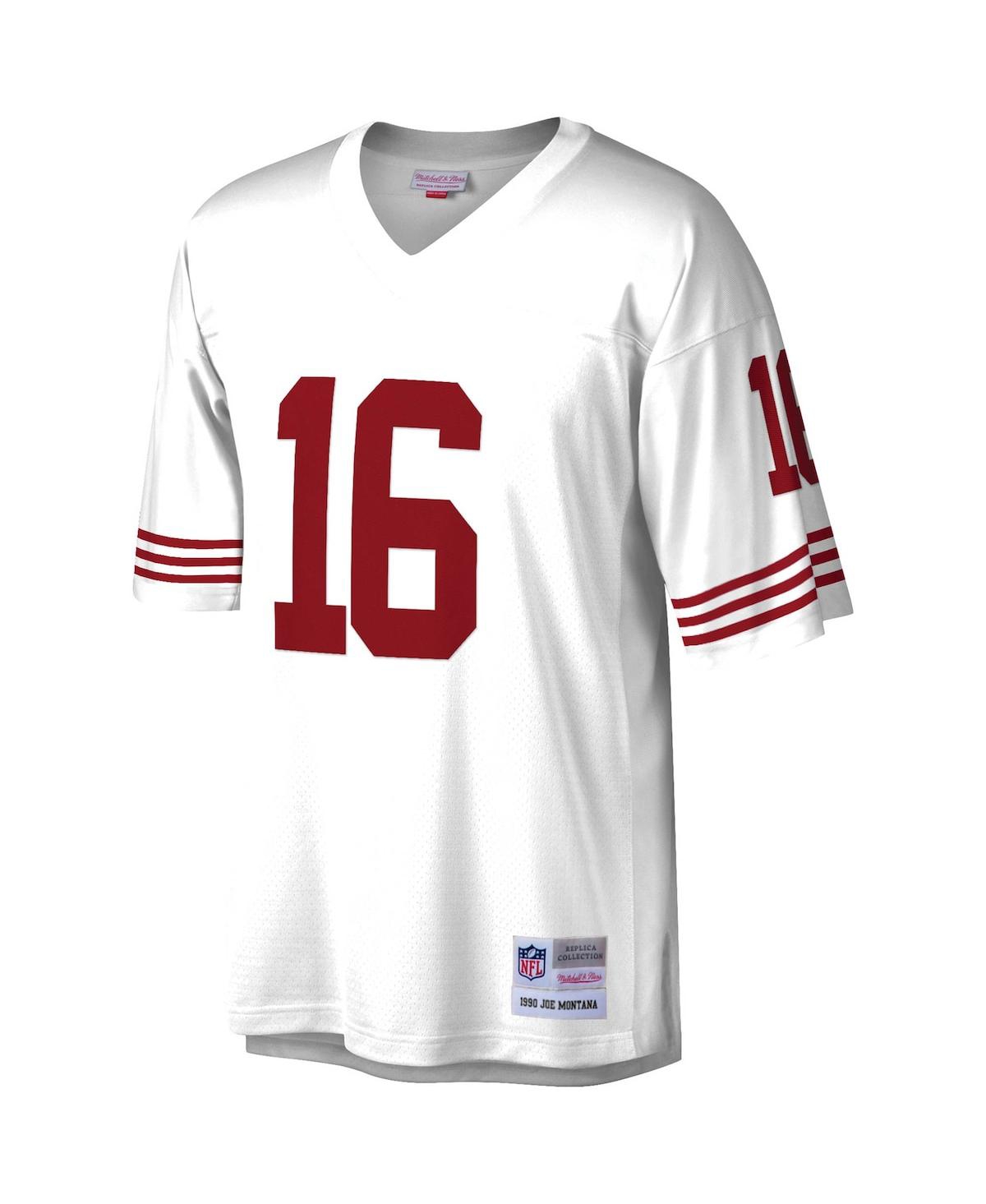 Men's Joe MontanaSan Francisco 49ers Legacy Replica Jersey - White
