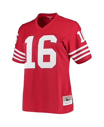 Joe Montana San Francisco 49ers Mitchell & Ness 1989 Authentic Throwback Retired Player Jersey - Scarlet