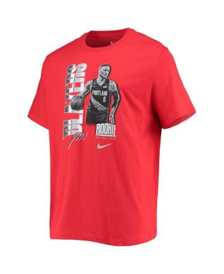 Men's Damian Lillard Red Portland Trail Blazers Select Series Rookie Of The Year Name And Number T-shirt