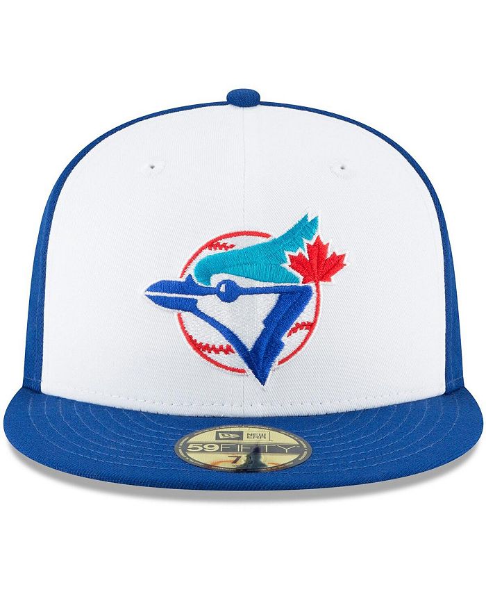 New Era Men's Island Green Logo White Toronto Blue Jays 59FIFTY Fitted Hat  - Macy's