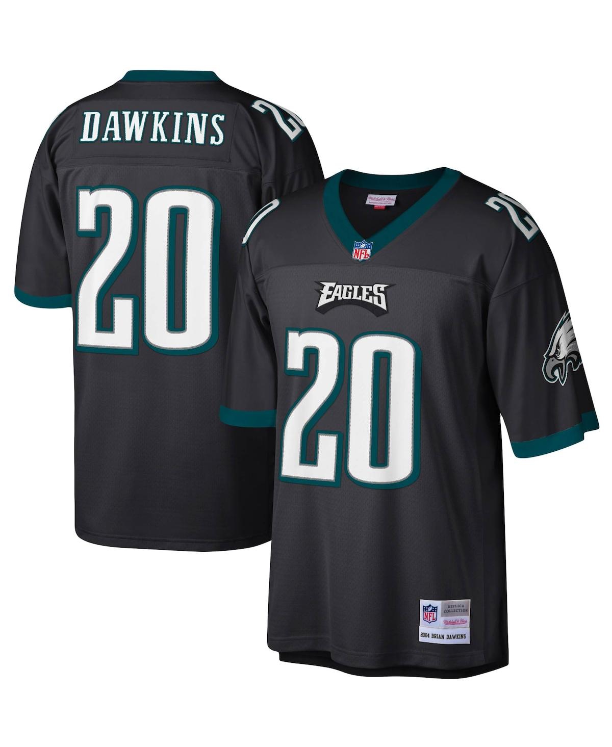 Men's Brian DawkinsPhiladelphia Eagles Legacy Replica Jersey - Black