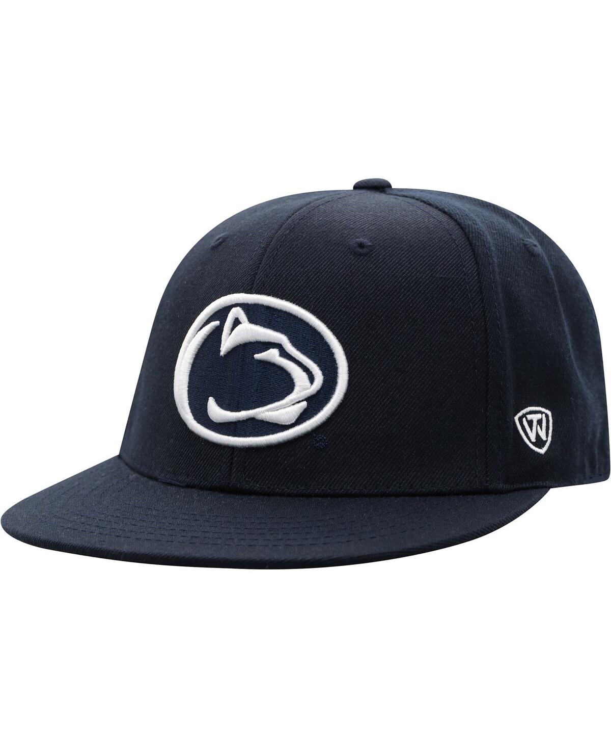 Men'sPenn State Nittany Lions Team Color Fitted Hat - Navy