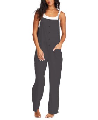 macy's black overalls