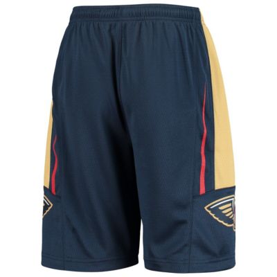 Big Boys and Girls Navy New Orleans Pelicans 2020/21 Swingman Shorts - Icon Edition