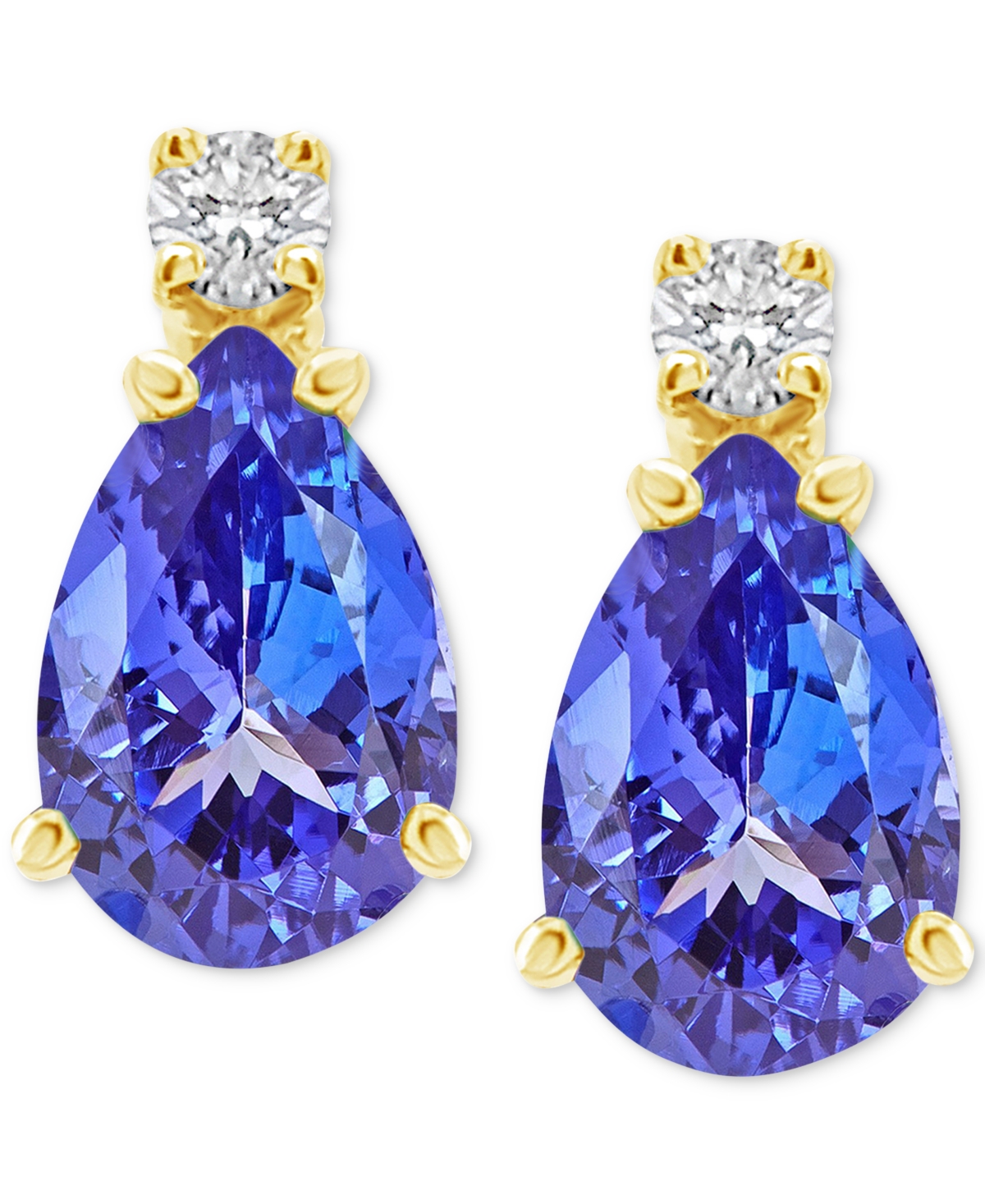 Tanzanite earrings macy's top