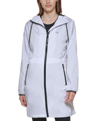 Calvin Klein Women's Hooded Anorak Raincoat & Reviews - Coats & Jackets -  Women - Macy's