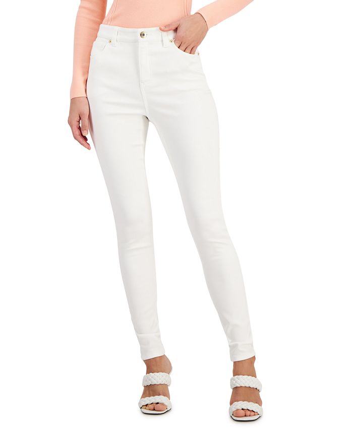 INC International Concepts Petite High Rise Skinny Jeans, Created for ...