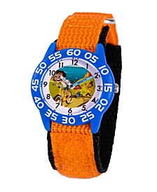 Boy's Disney Luca Giulia Orange Nylon Strap Watch 32mm