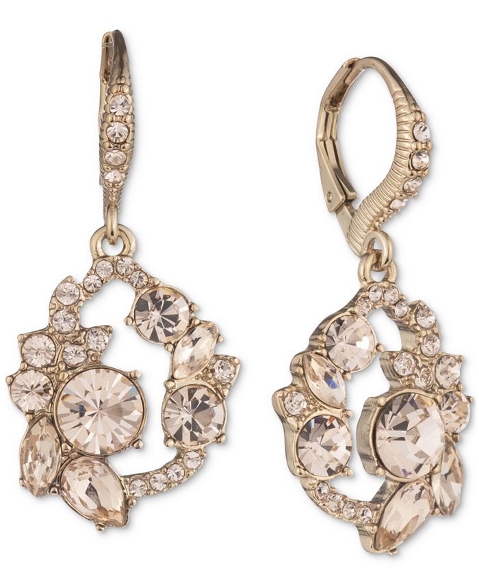 Givenchy Crystal Cluster Drop Earrings Macy's