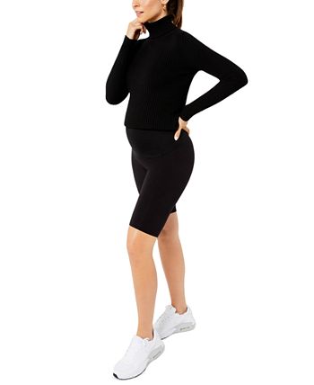 A Pea in the Pod Over the Bump brrr° Cooling Maternity Bike Shorts - Macy's