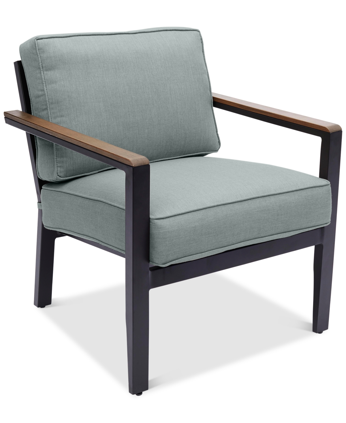 Stockholm Outdoor Club Chair with Outdura Cushions, Created for Macys